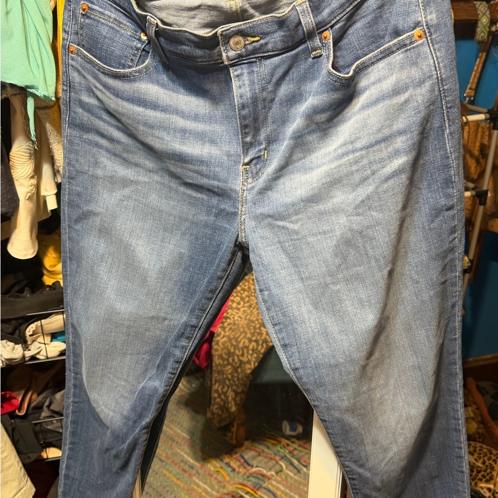 Levi's Classic Blue Boyfriend Jeans